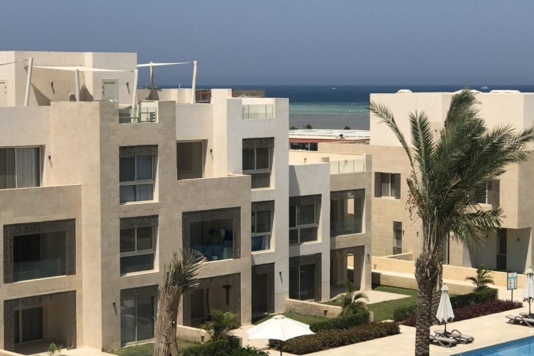 El Gouna Jutta Deluxe Apartments Cluster M7 - Seaview from rooftop