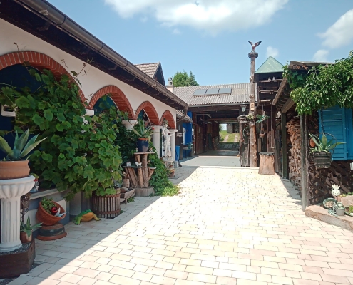 Arkaden Innenhof -Arcade courtyard