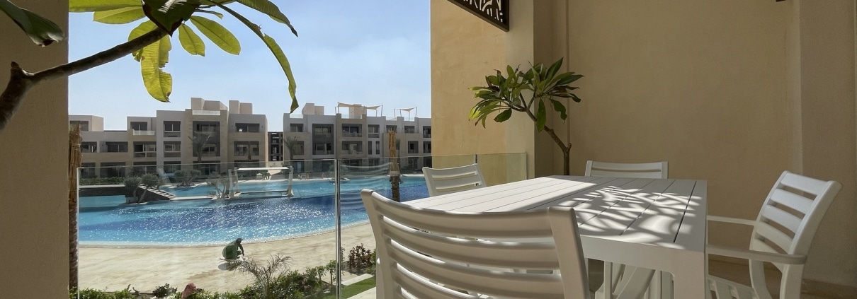 El Gouna Jutta Deluxe Apartments Cluster M10 - Poolview