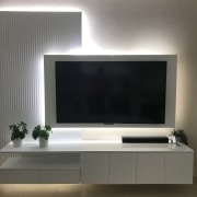 El Gouna Jutta Deluxe Apartments Cluster M10 - Smart-TV in livingroom