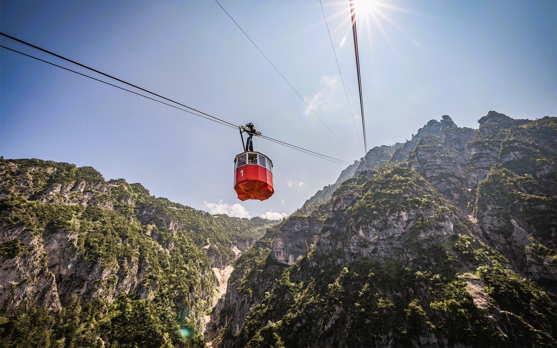 Bad Reichenhall - Predigtstuhl Bergbahn / Cable railway
