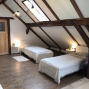 Waldviertel - Jutta Deluxe Farmhouse - 4er Schlafzimmer / bedroom with 4 single beds